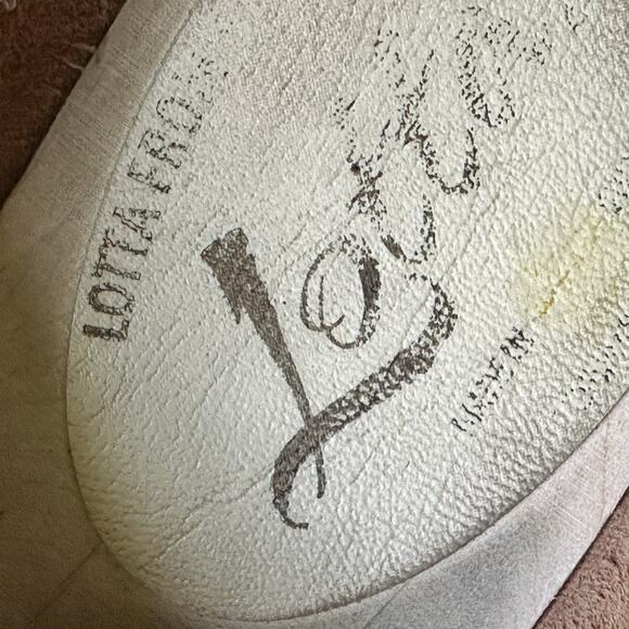 Loota Swedish Clogs Stockholm Camel Suede Size US Womens 8 EU 39 - Picture 9 of 9